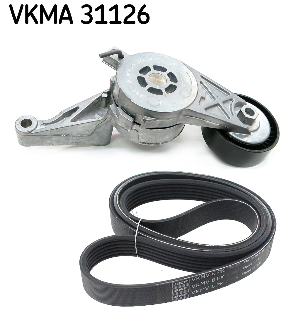 SKF VKMA 31126 Keilrippenriemensatz